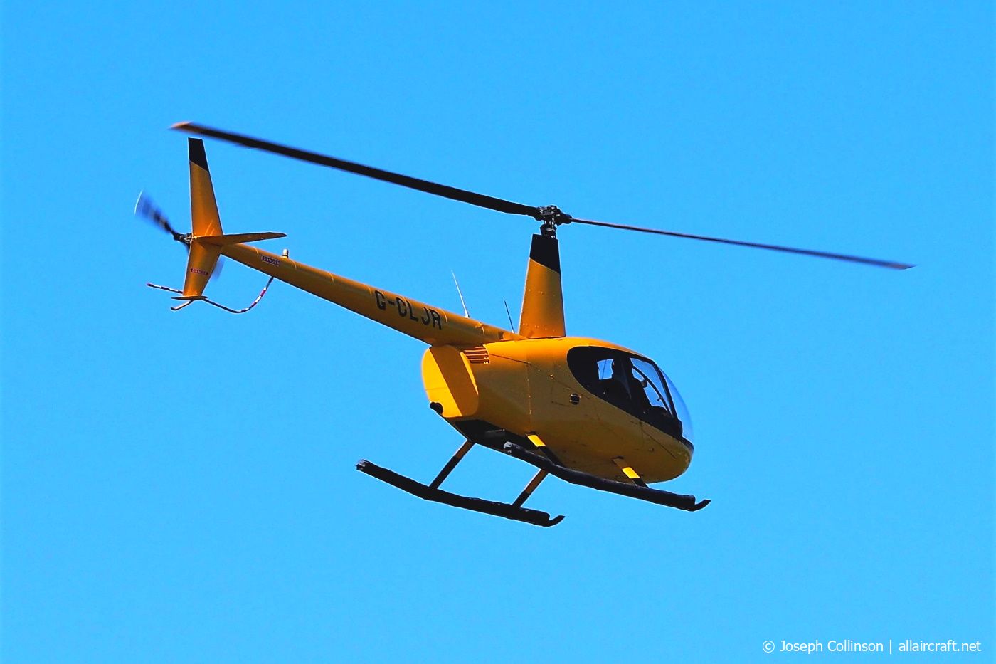 G-CLJR · Robinson R44 Clipper II · (GLO / EGBJ)