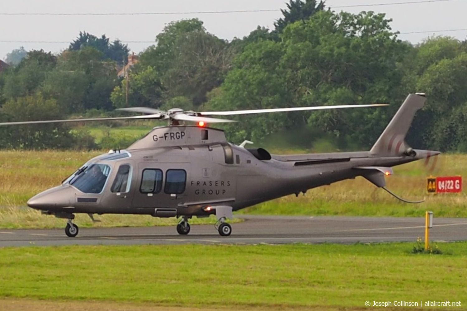 G-FRGP · AgustaWestland AW-109SP GrandNew · (GLO / EGBJ)