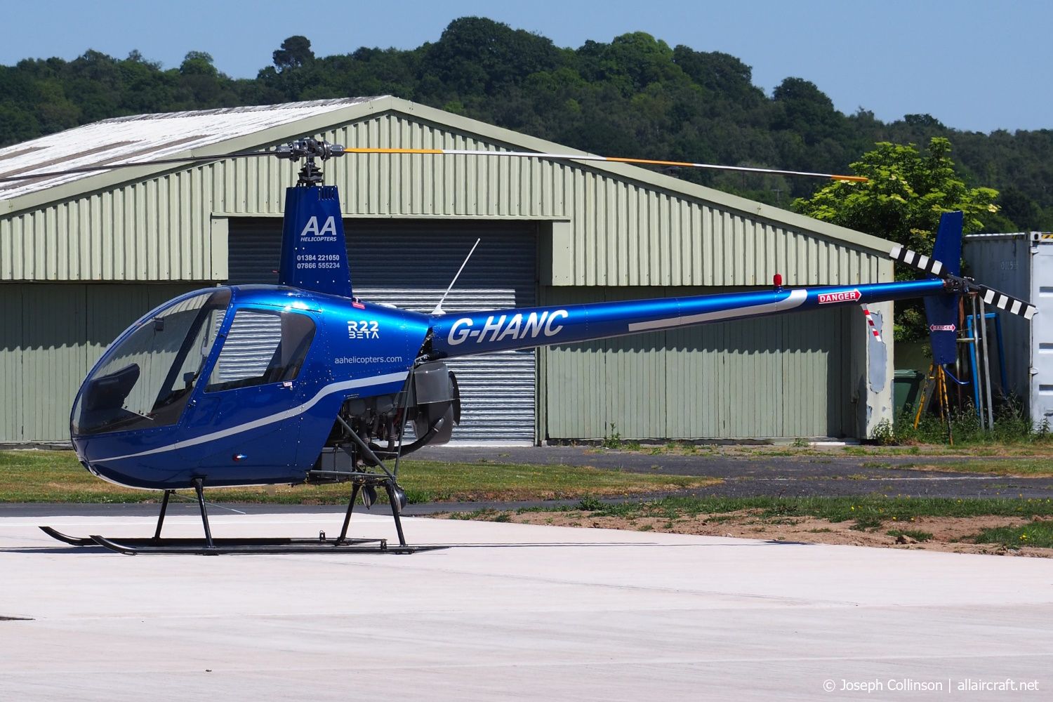 G-HANC (1740) 1991 Robinson R22 Beta