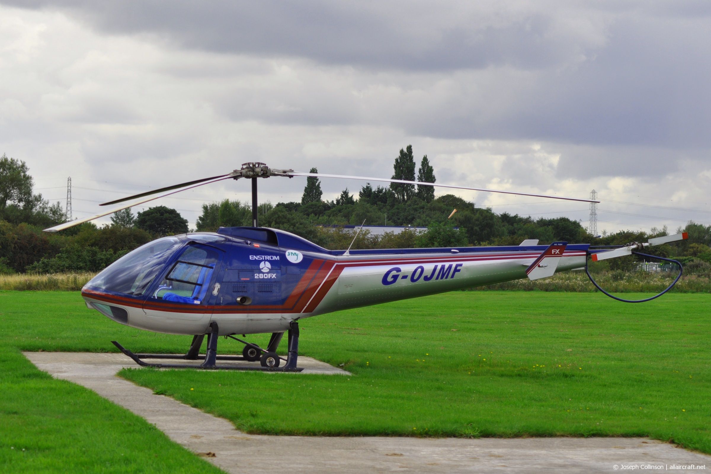 G-OJMF · Enstrom 280FX Shark · (EGCB)