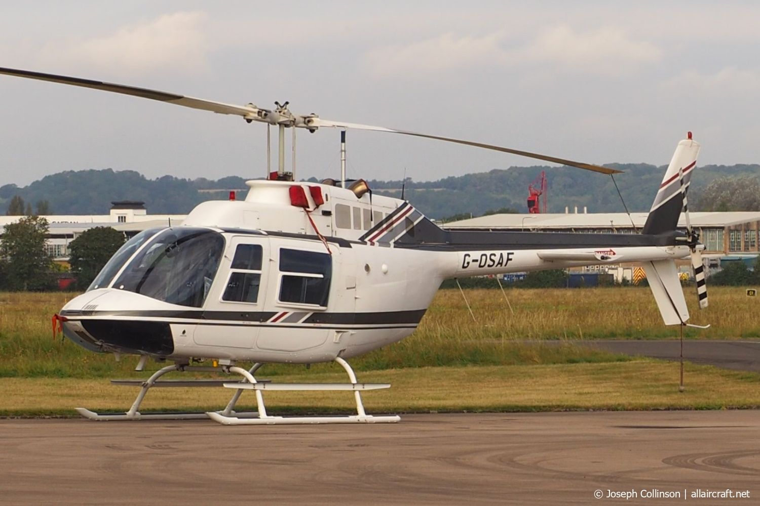 G-OSAF · Agusta-Bell 206B Jet Ranger II · (GLO / EGBJ)