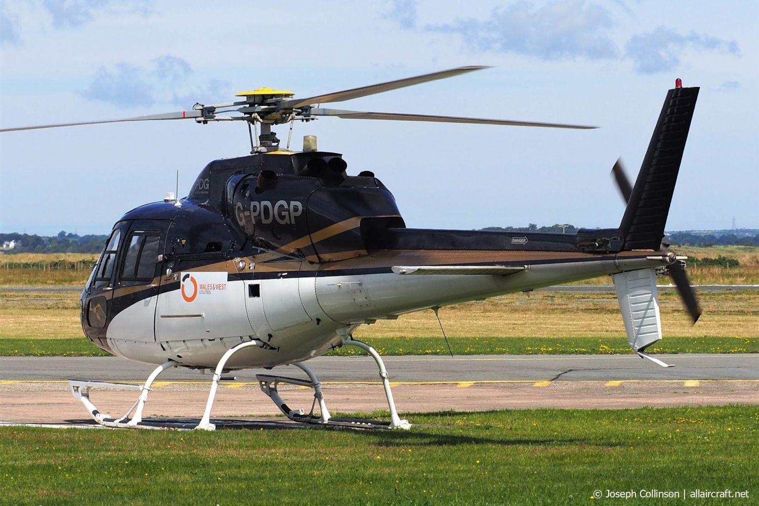 G-PDGP · Aerospatiale AS-355F-2 Ecureuil 2 · (EGCK)