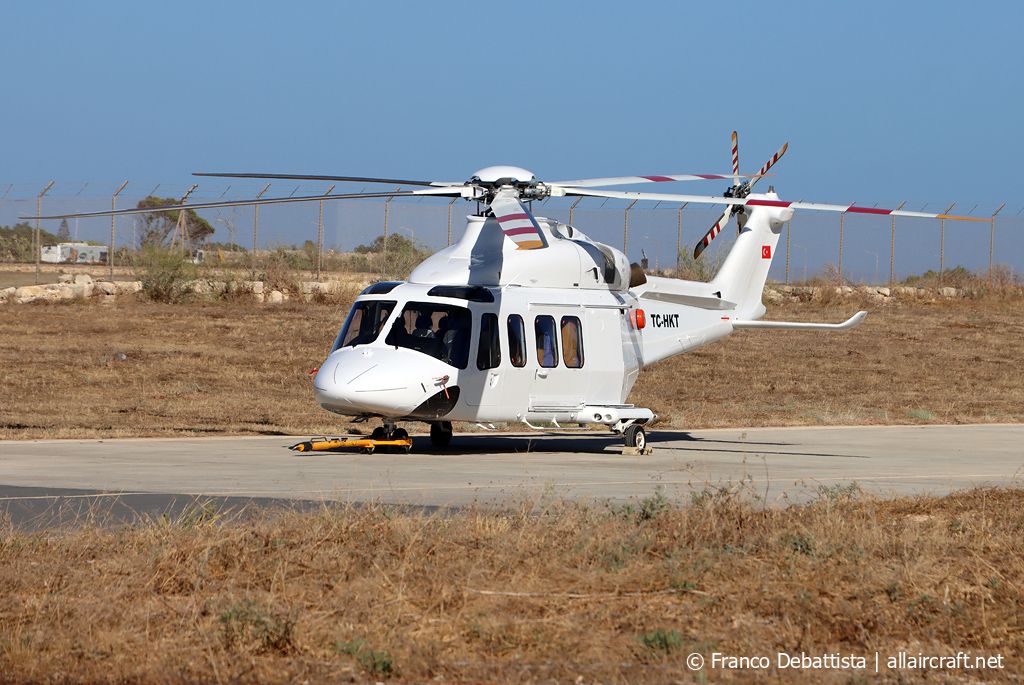 TC-HKT · AgustaWestland AW-139 · (MLA / LMML)