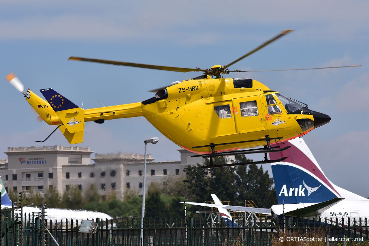 ZS-HRK · Eurocopter BK117 · (JNB / FAOR)