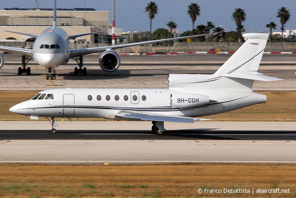 9H-CGH · Dassault Falcon 50EX · (MLA / LMML)