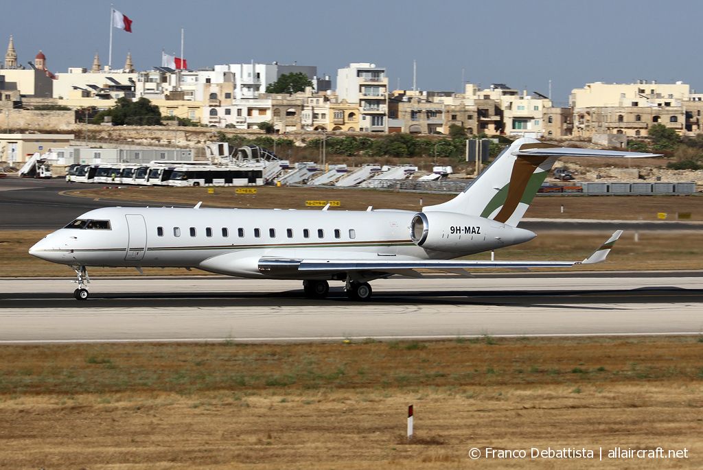 9H-MAZ · Bombardier BD-700-1A10 Global Express XRS · (MLA / LMML)