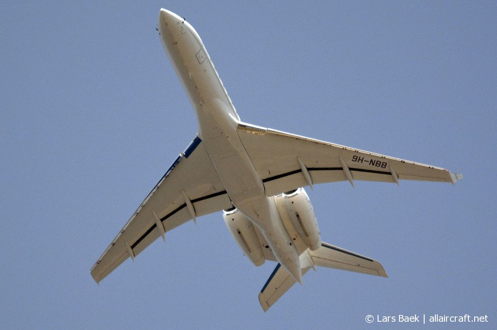 9H-NBB · Bombardier BD-700-1A10 Global 6000 · (MLA / LMML)