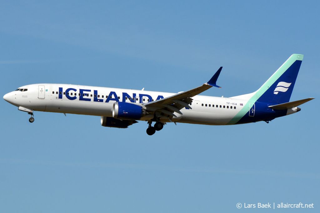 TF-ICA · Boeing 737-9 MAX · (CPH / EKCH)