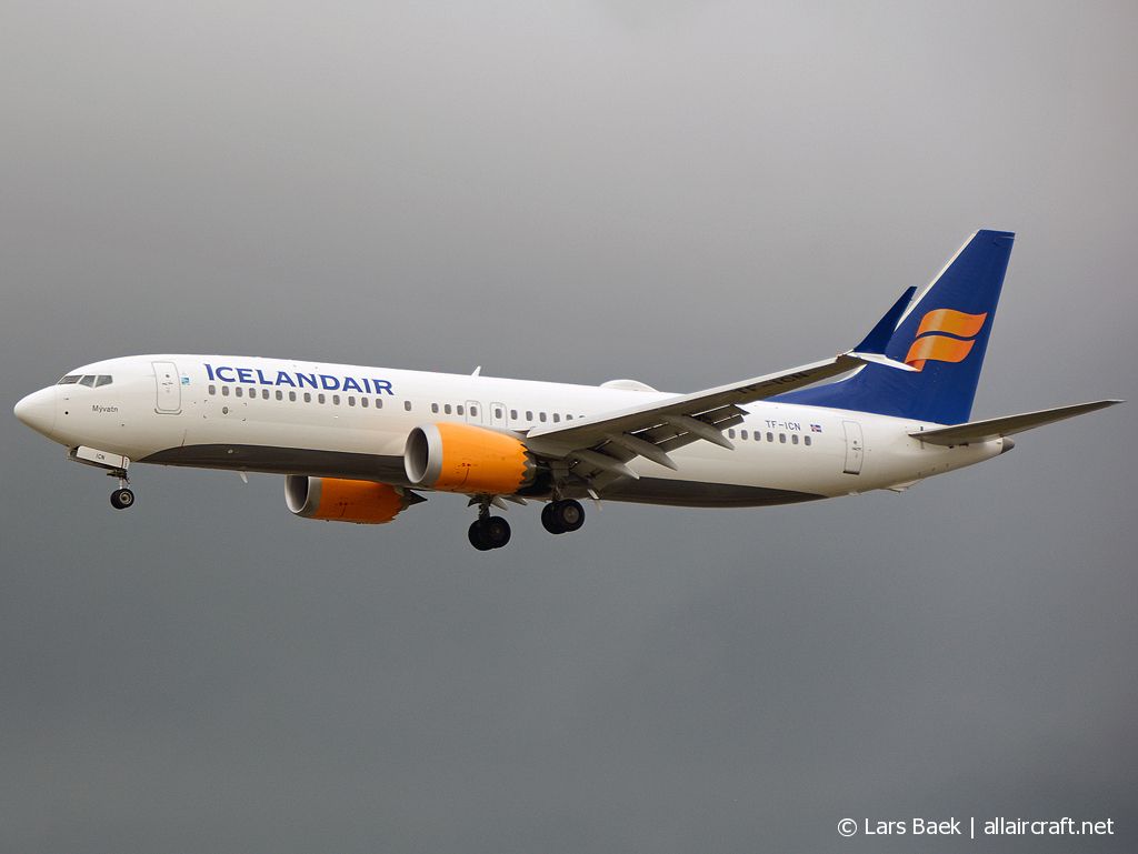 TF-ICN · Boeing 737-8 MAX · (CPH / EKCH)