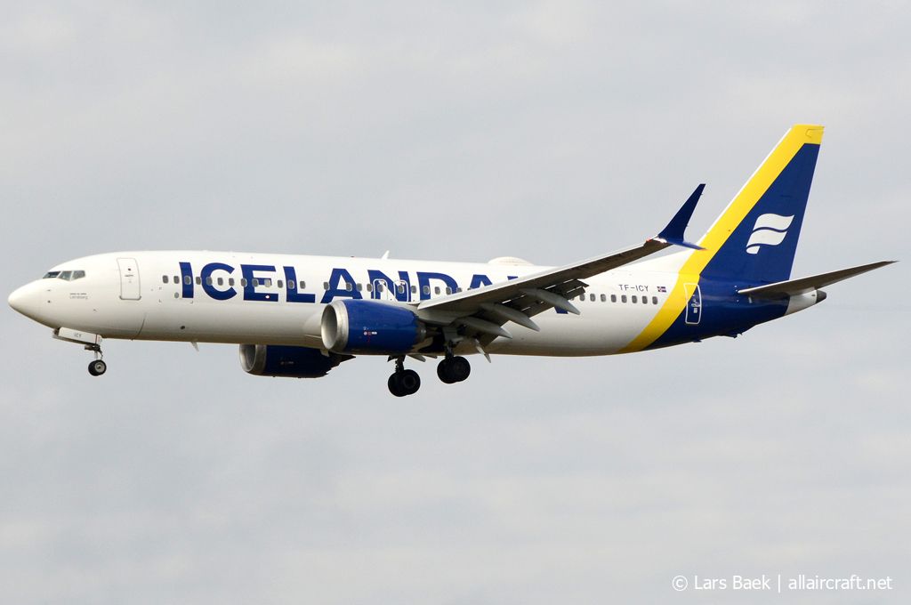 TF-ICY · Boeing 737-8 MAX · (CPH / EKCH)