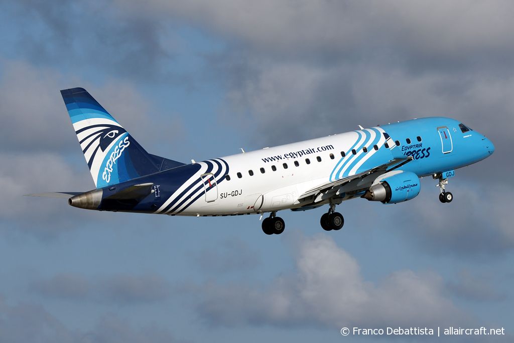 SU-GDJ · Embraer 170-100LR · (MLA / LMML)