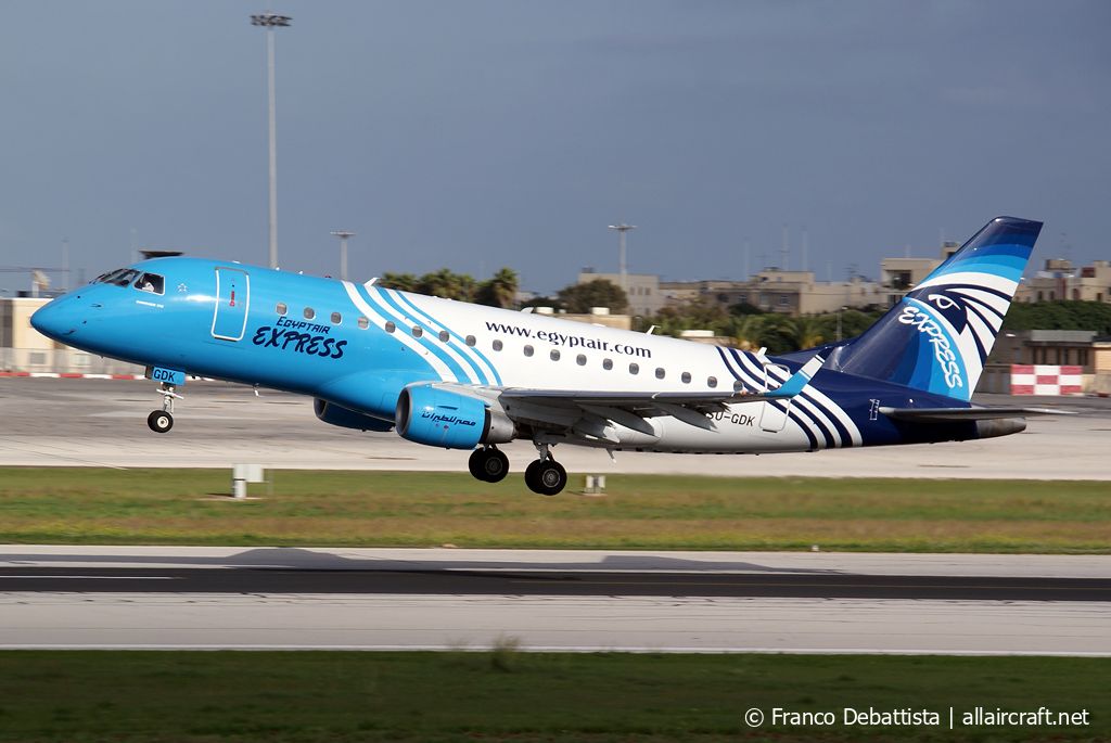 SU-GDK · Embraer 170-100LR · (MLA / LMML)