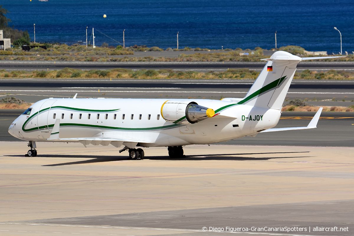 D-AJOY (8069) 2007 Bombardier Challenger 850