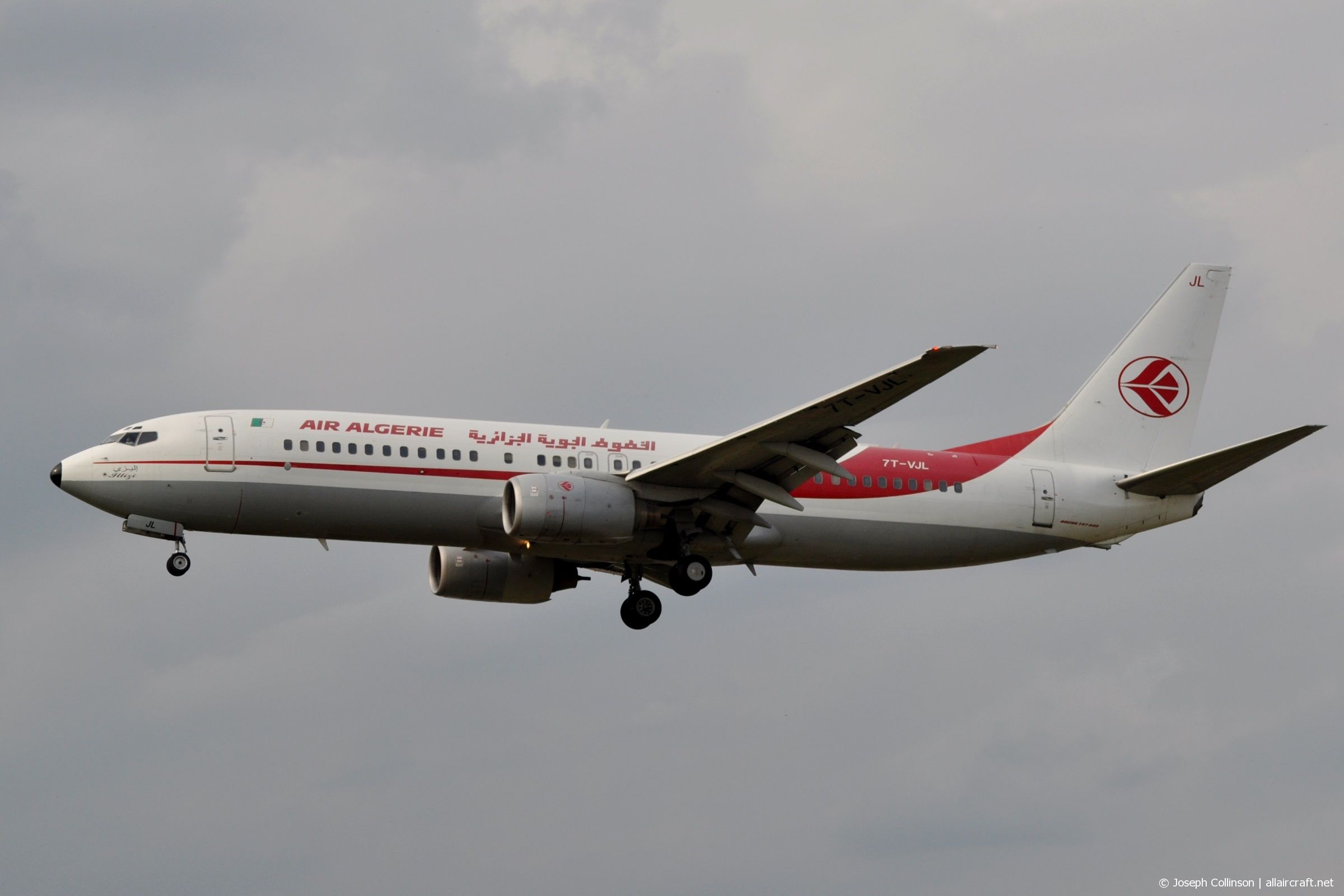 7T-VJL · Boeing 737-8D6(WL) · (LHR / EGLL)