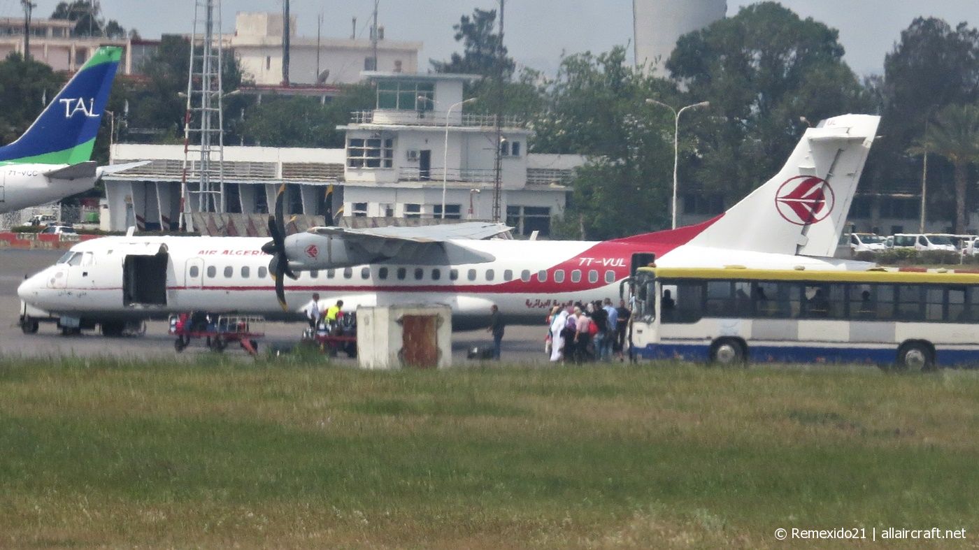7T-VUL · ATR-72-212 · (ALG / DAAG)