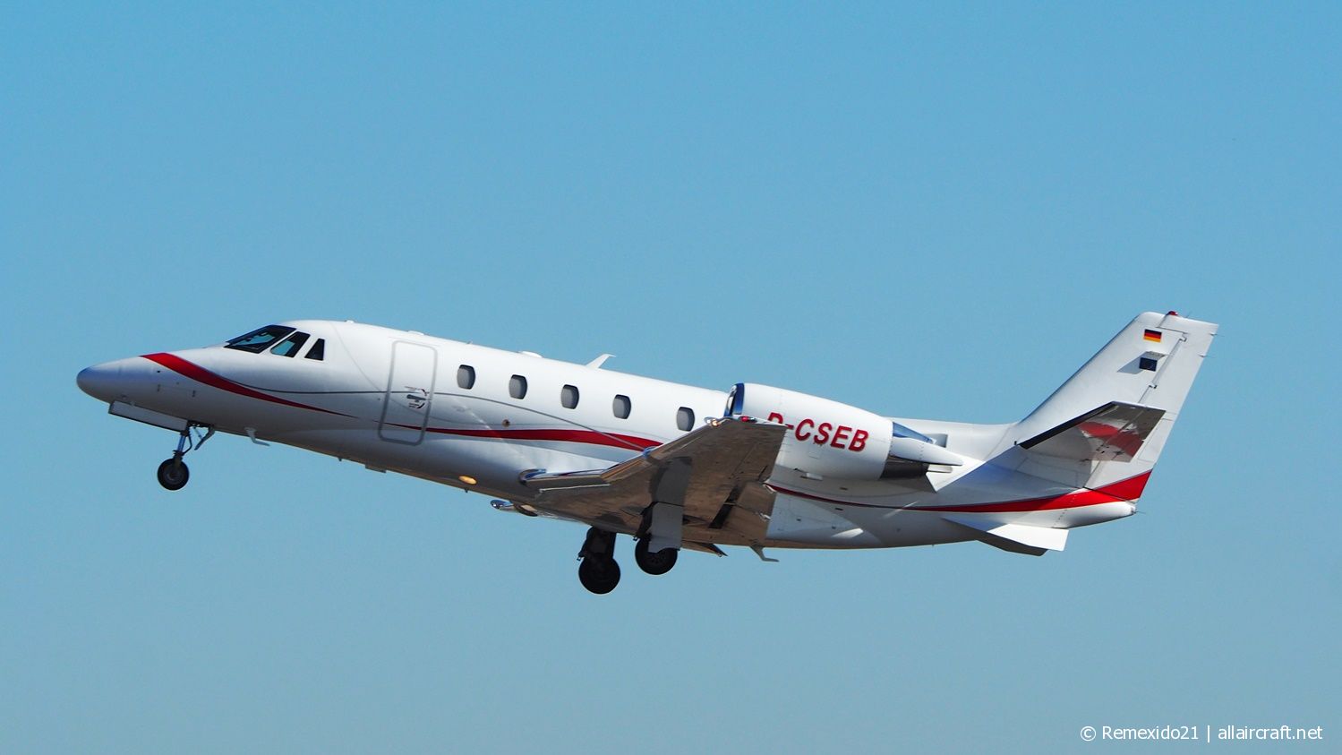 D-CSEB · Cessna 560XL Citation XLS+ · (FAO / LPFR)