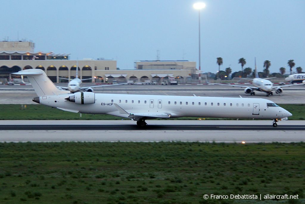 ES-ACP · Bombardier CRJ-900LR · (MLA / LMML)