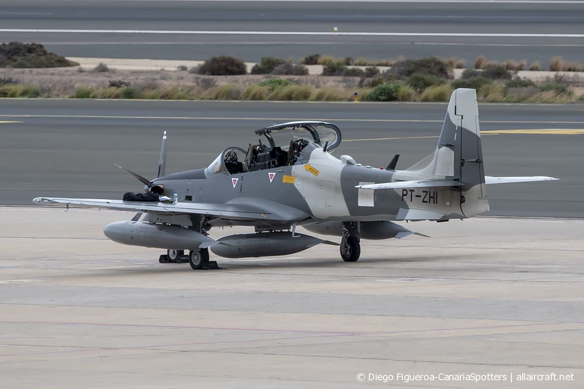 PT-ZHI · Embraer A-29 Super Tucano · (LPA / GCLP)