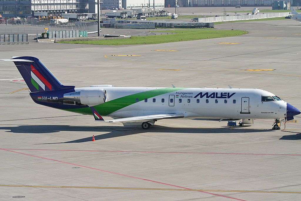 HA-LND · Bombardier CRJ-200ER · (DUS / EDDL)