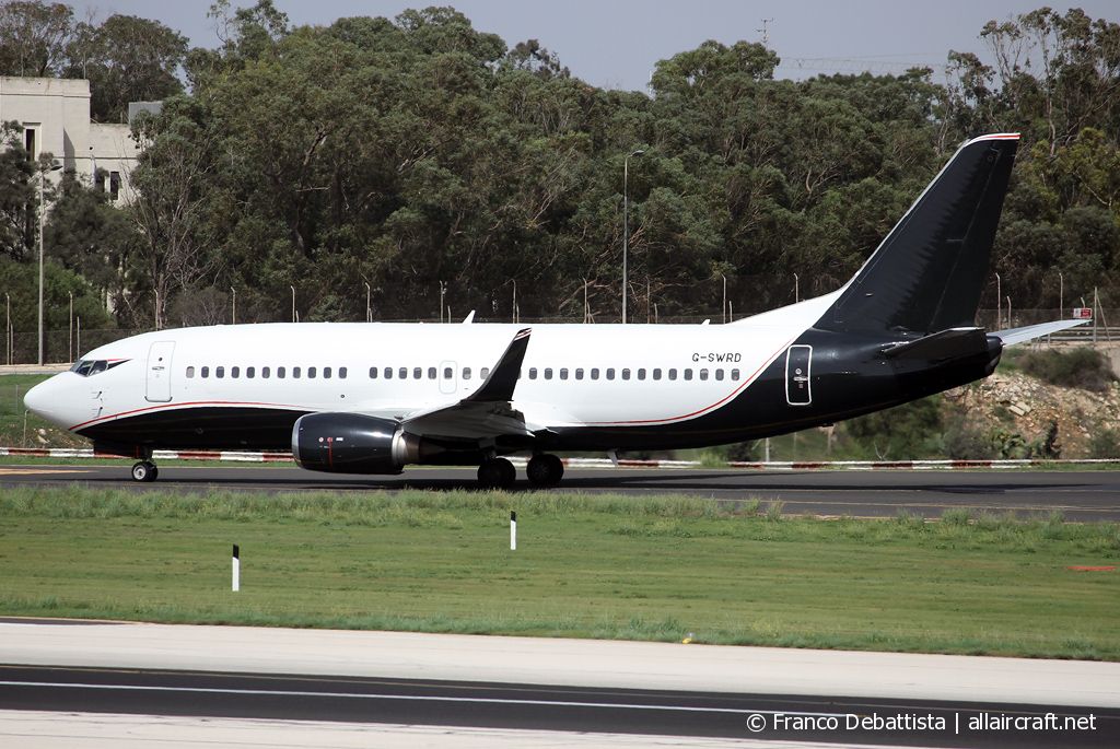 G-SWRD · Boeing 737-3L9(WL) · (MLA / LMML)