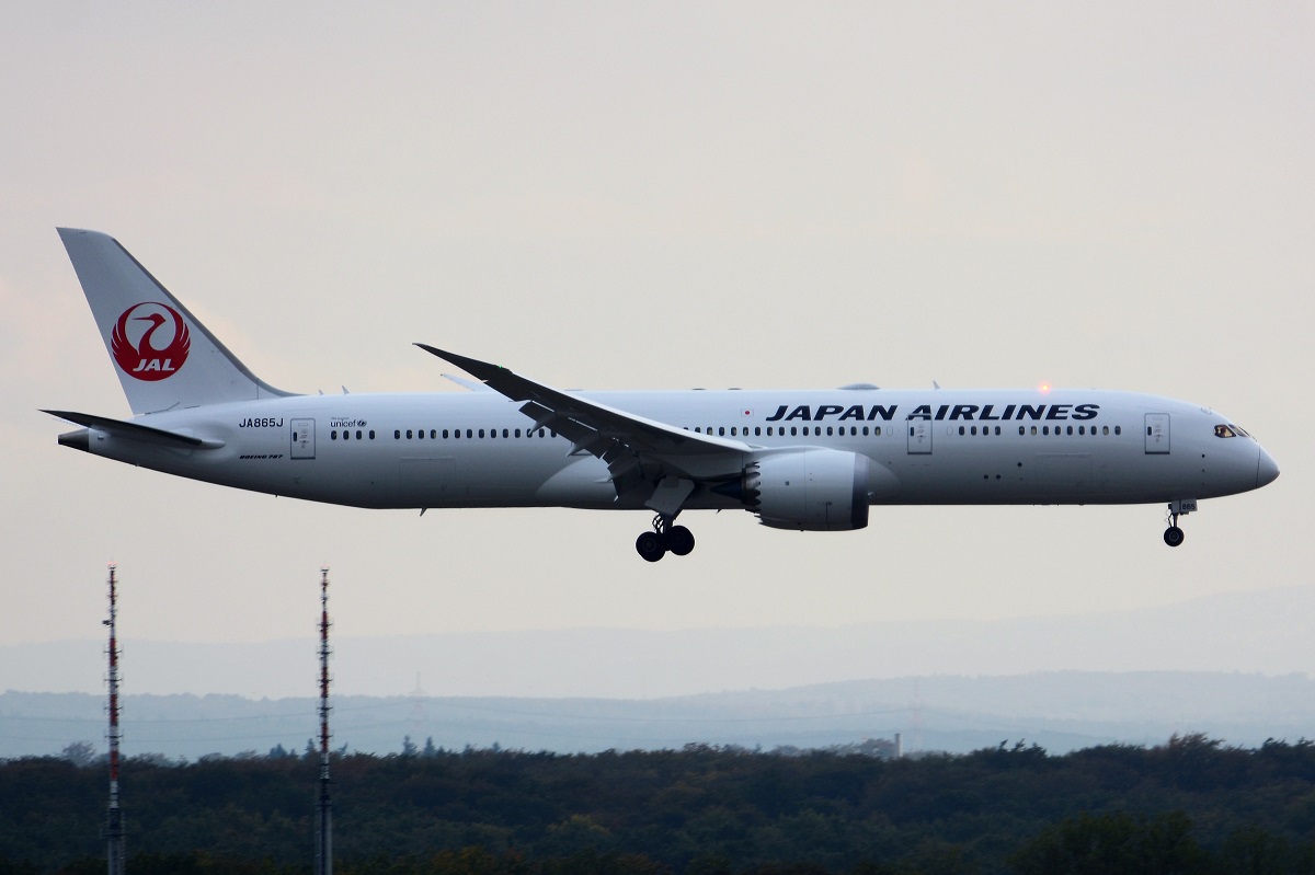 JA865J · Boeing 787-9 Dreamliner · (FRA / EDDF)