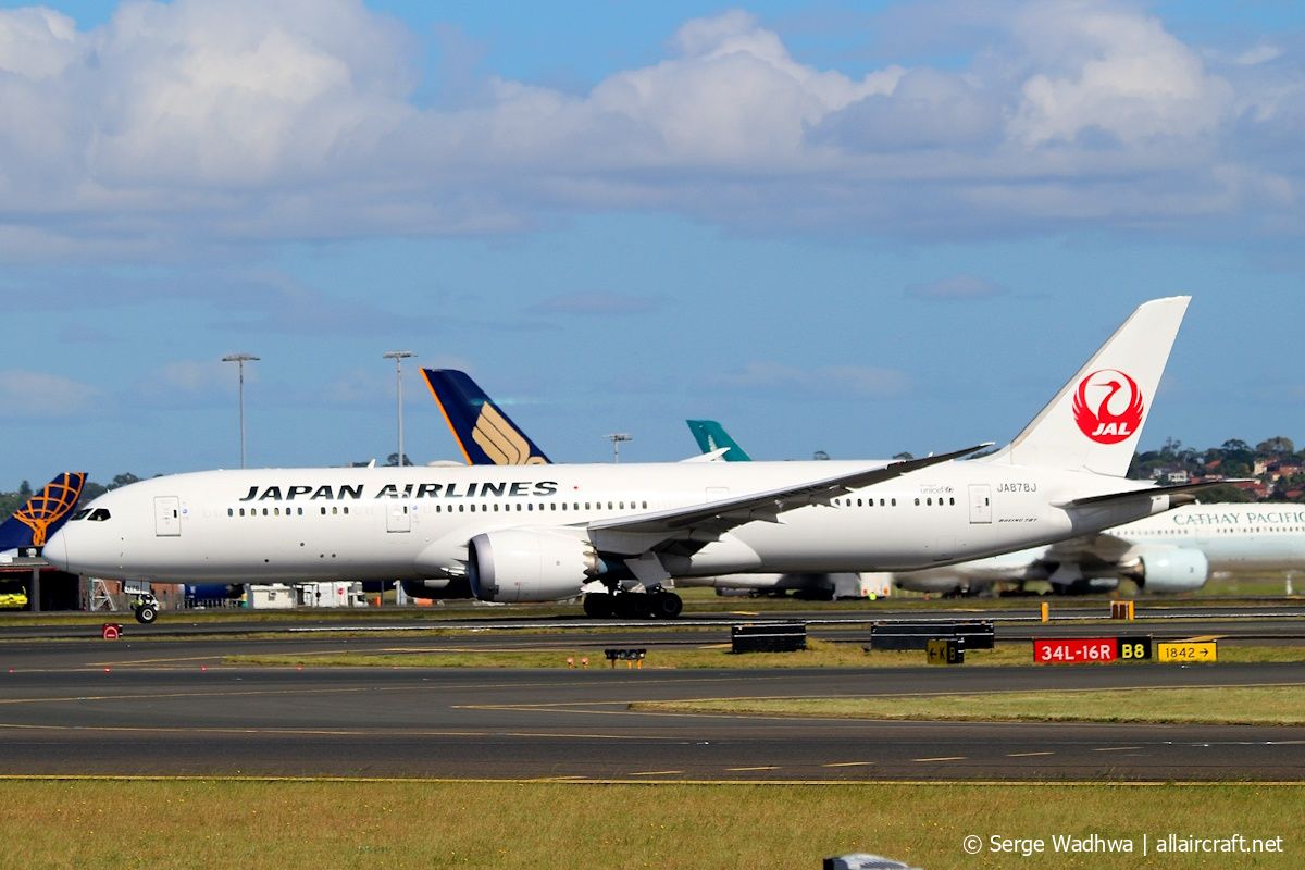 JA878J (34851) 2019 Boeing 787-9 Dreamliner
