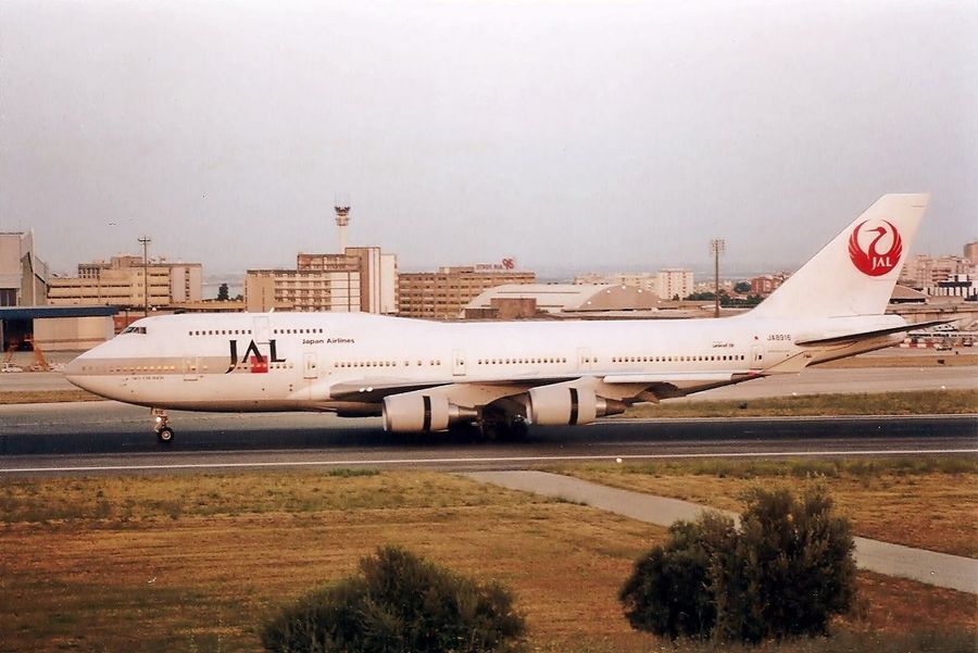 JA8918 · Boeing 747-446 · (LIS / LPPT)
