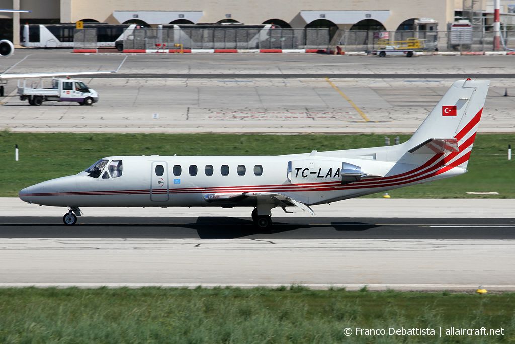 TC-LAA · Cessna 560 Citation V · (MLA / LMML)