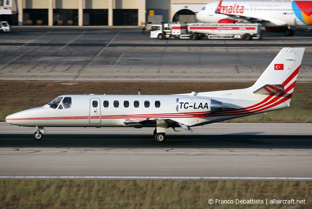 TC-LAA · Cessna 560 Citation V · (MLA / LMML)