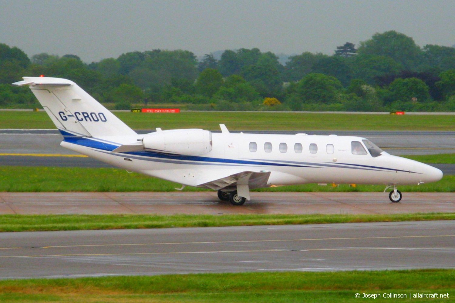 G-CROO · Cessna 525A CitationJet CJ2 Plus · (MAN / EGCC)
