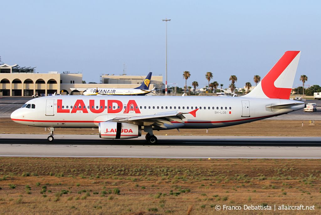 9H-LOB · Airbus A320-232 · (MLA / LMML)