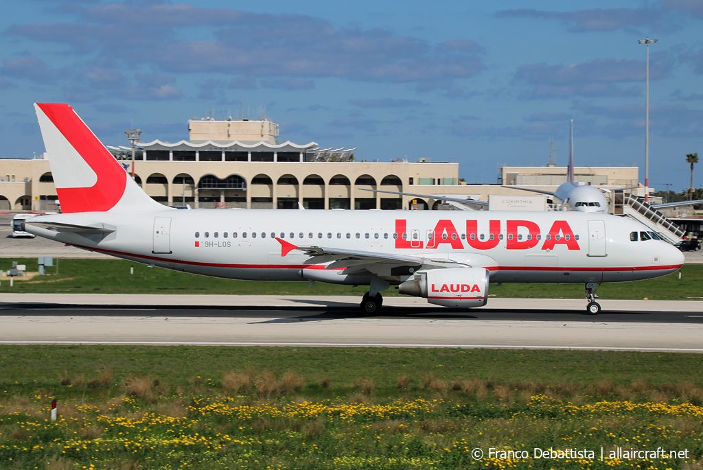 9H-LOS · Airbus A320-214 · (MLA / LMML)