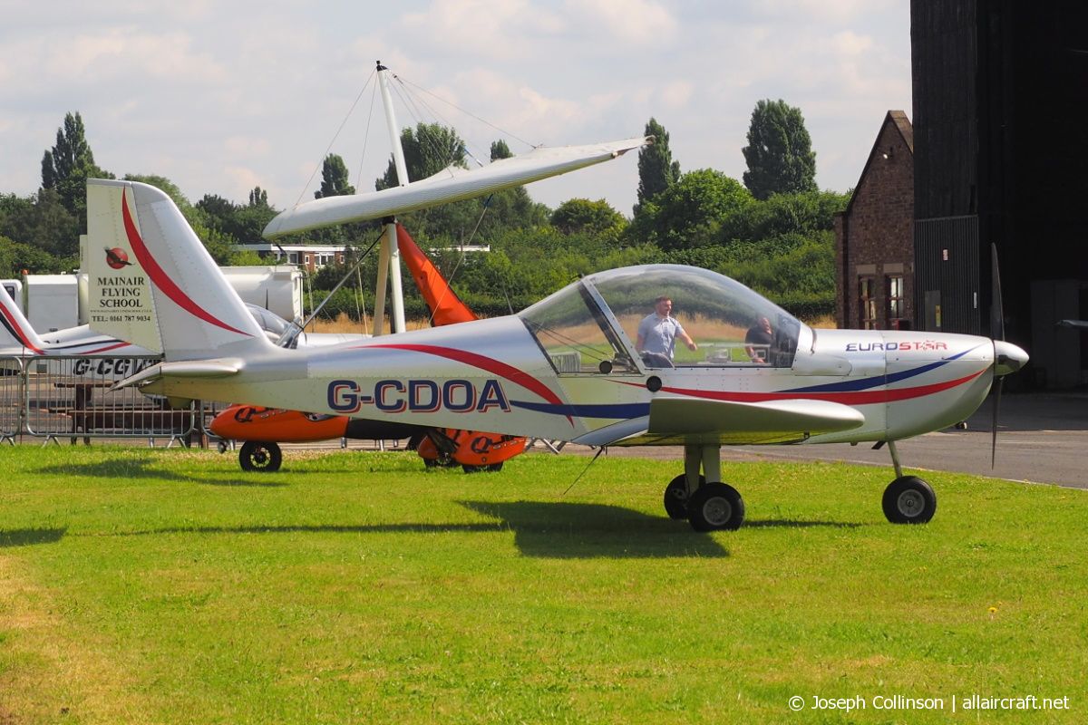 G-CDOA · Evektor EV-97 Teameurostar · (EGCB)