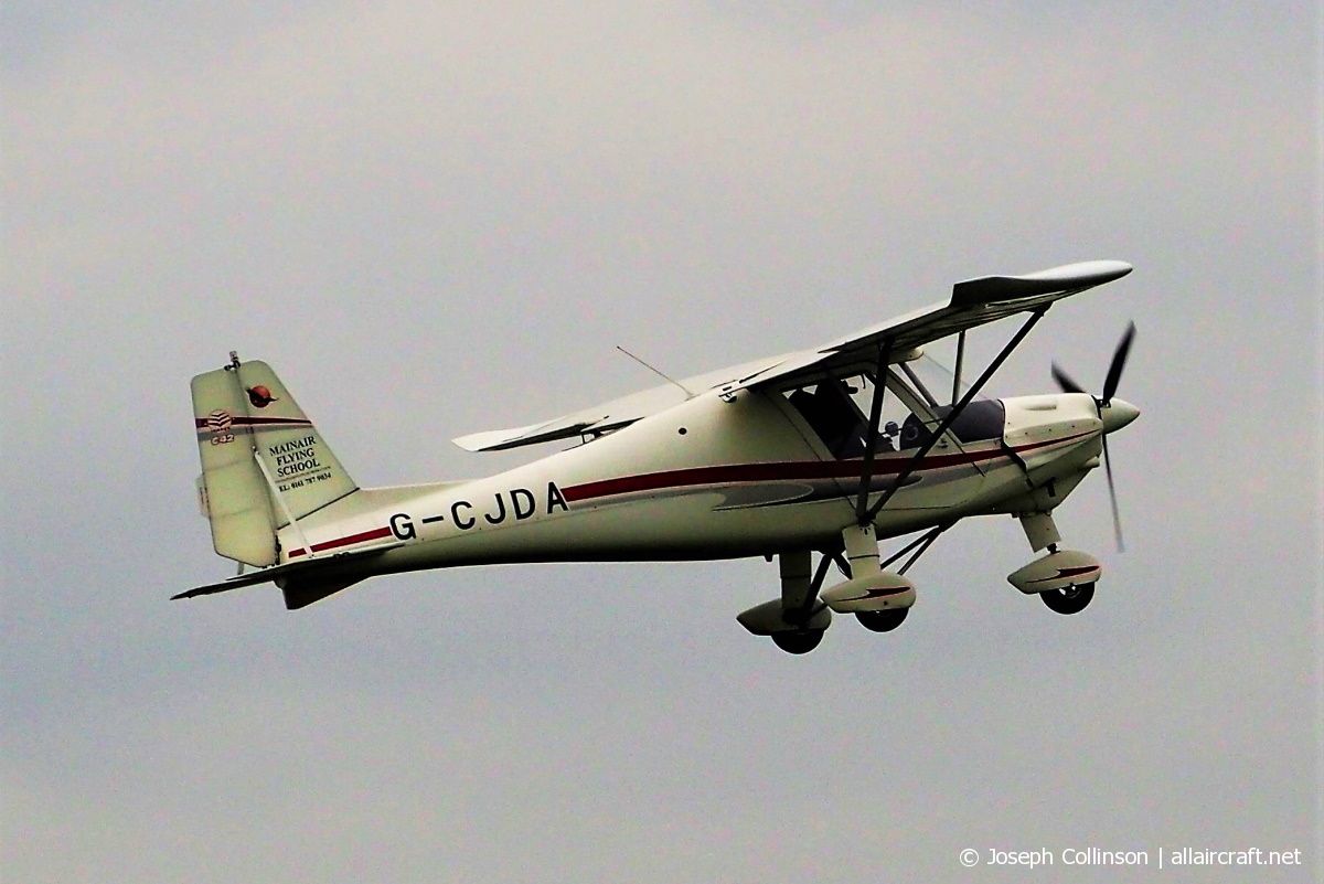 G-CJDA · Comco Ikarus C42 FB80 · (EGCB)