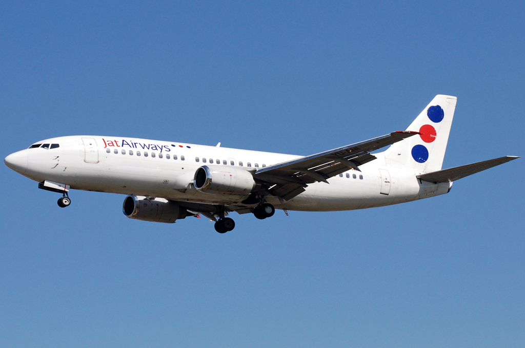 YU-ANI · Boeing 737-3H9 · (LHR / EGLL)