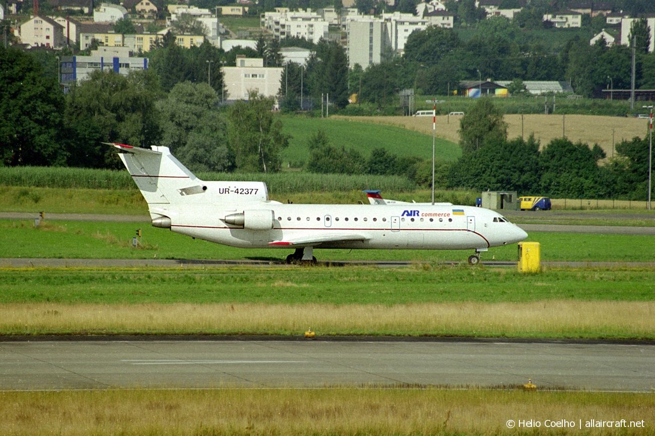 UR-42377 · Yakovlev Yak-42D · (ZRH / LSZH)