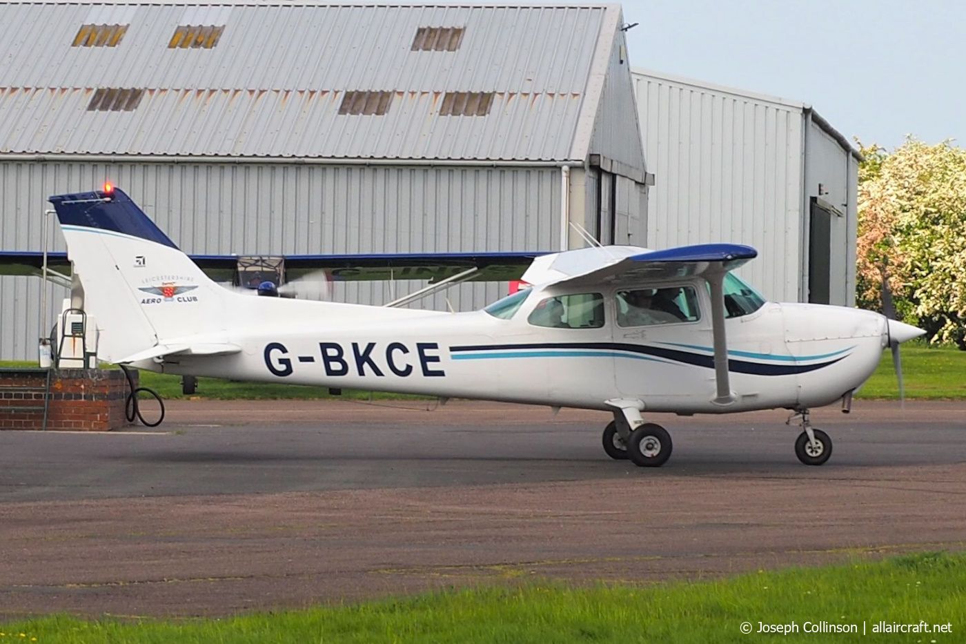 G-BKCE · Reims-Cessna F172P Skyhawk · (EGBG)
