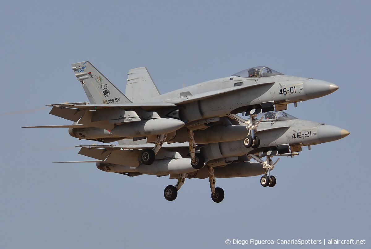 C.15-73 · McDonnell Douglas F/A-18A+ Hornet · (LPA / GCLP)