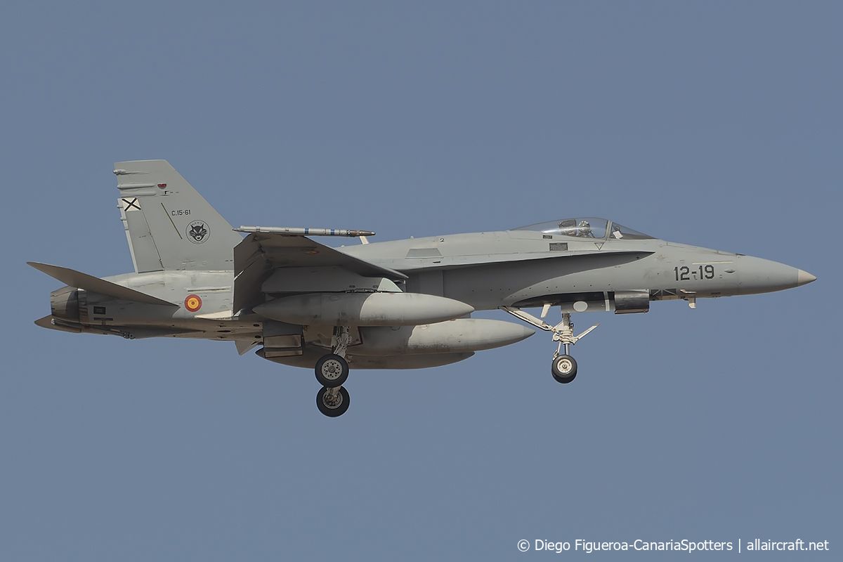 C.15-61 · McDonnell Douglas EF-18M Hornet · (LPA / GCLP)