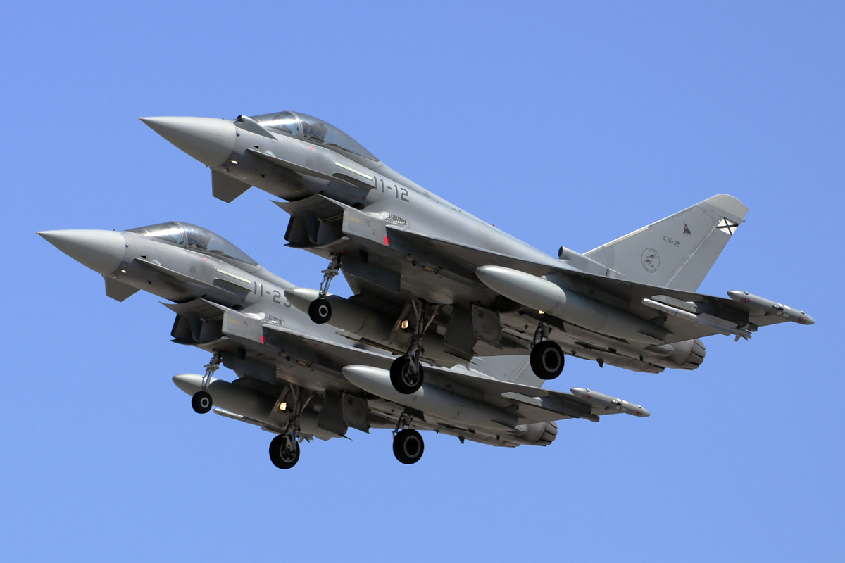 C.16-32 · Eurofighter EF-2000 Typhoon · (LPA / GCLP)