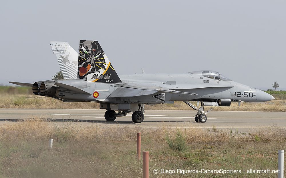 C.15-34 / 12-50 McDonnell Douglas EF-18A Hornet