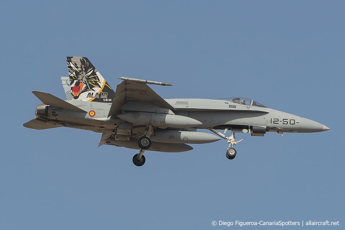 C.15-34 / 12-50 McDonnell Douglas EF-18A Hornet