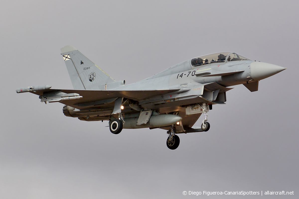 CE.16-11 · Eurofighter EF-2000 Typhoon T · (LPA / GCLP)