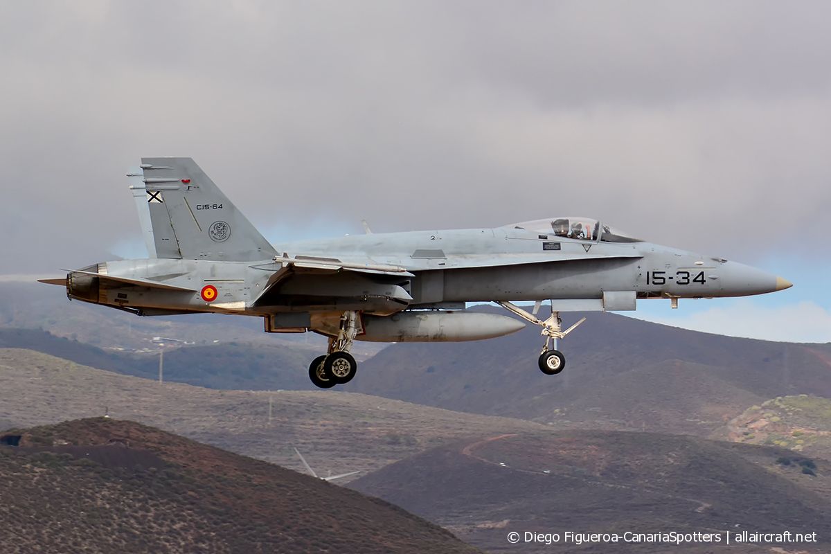 C.15-64 · McDonnell Douglas EF-18A Hornet · (LPA / GCLP)