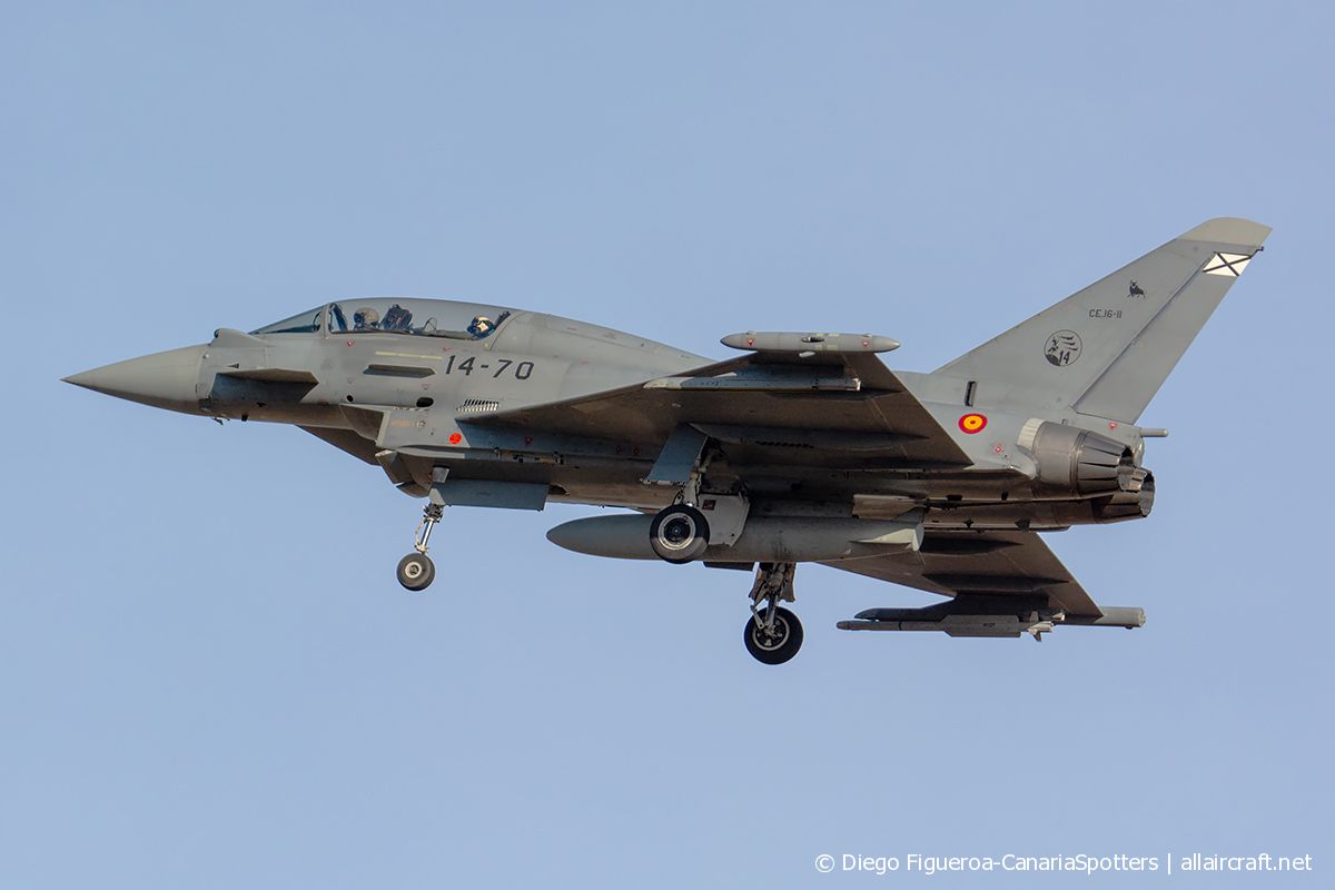 CE.16-11 · Eurofighter EF-2000 Typhoon T · (LPA / GCLP)