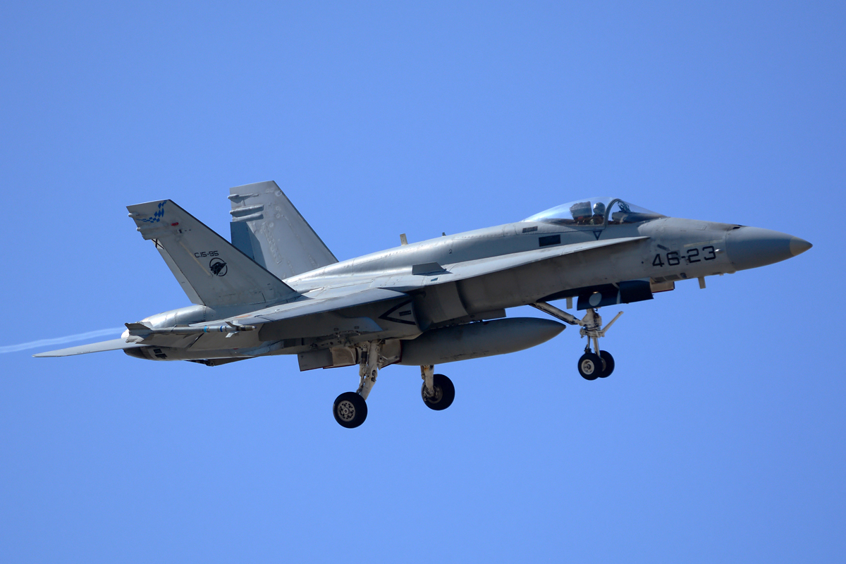 C.15-95 · McDonnell Douglas EF-18A Hornet · (LPA / GCLP)
