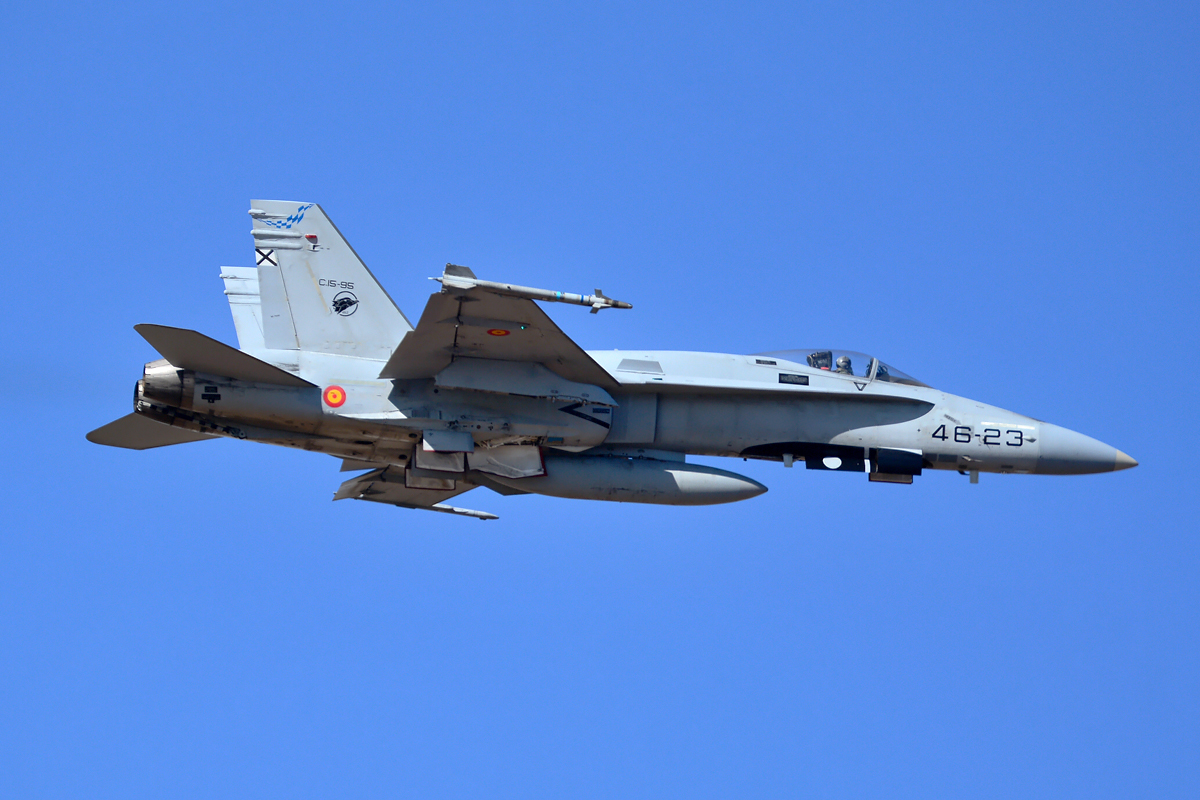 C.15-95 · McDonnell Douglas EF-18A Hornet · (LPA / GCLP)