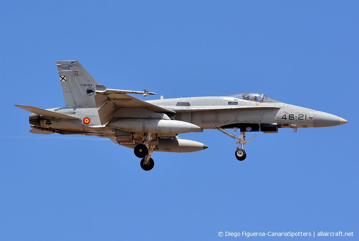 C.15-93 / 46-21 · McDonnell Douglas F/A-18A Hornet · (LPA / GCLP)