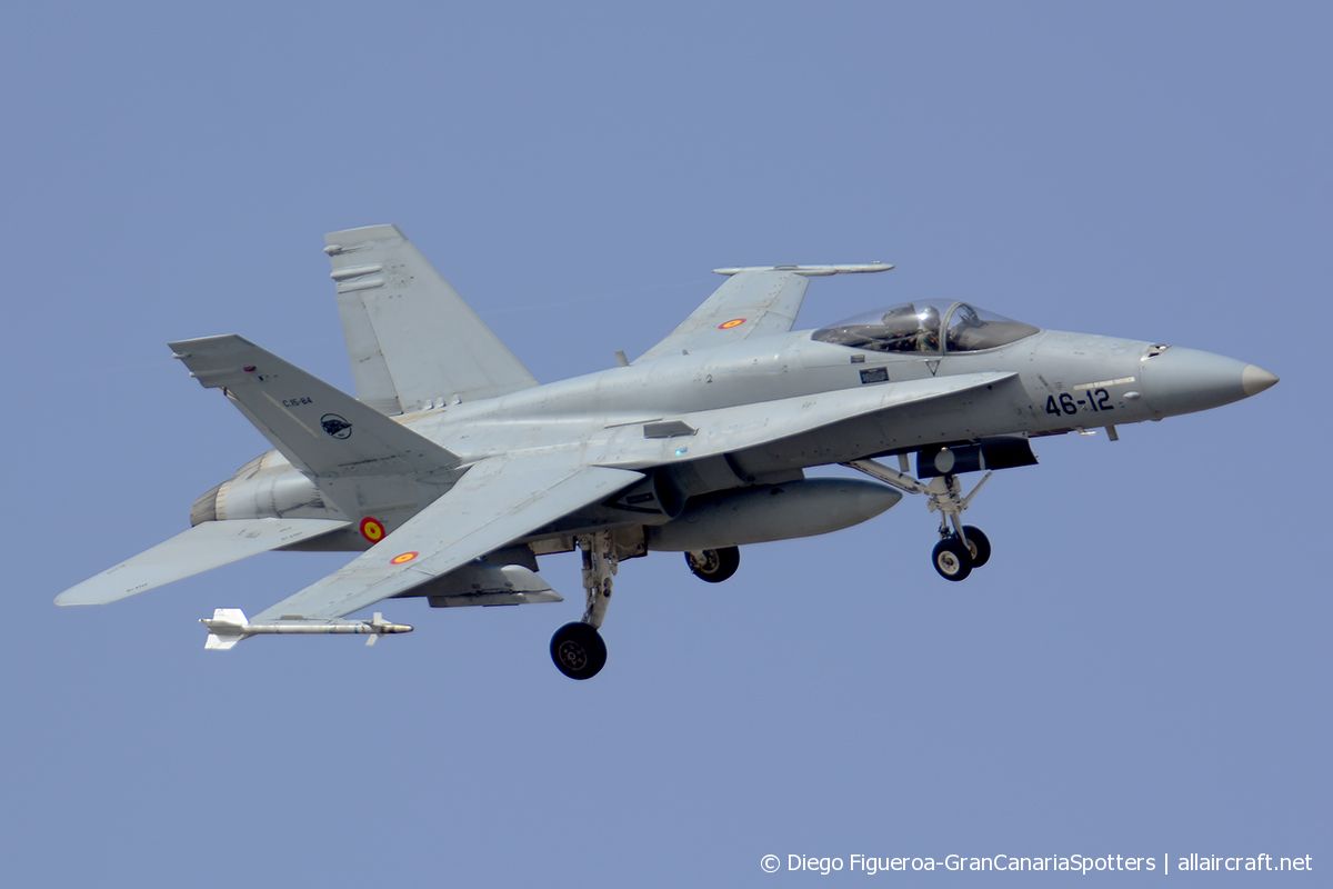 C.15-84 / 46-12 · McDonnell Douglas F/A-18A Hornet · (LPA / GCLP)
