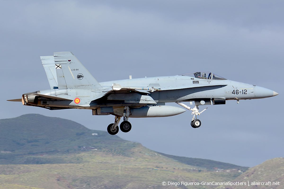 C.15-84 / 46-12 · McDonnell Douglas F/A-18A Hornet · (LPA / GCLP)